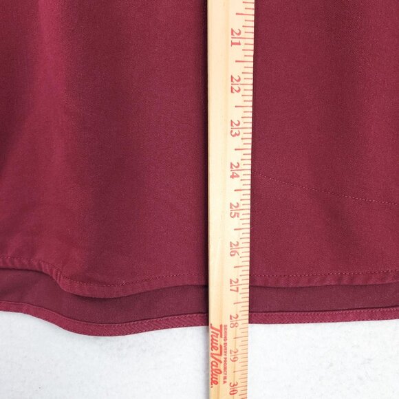 Figs Shirt Womens XL Burgundy Rafaela Oversized Scrub Top Technical Collection - Picture 6 of 11